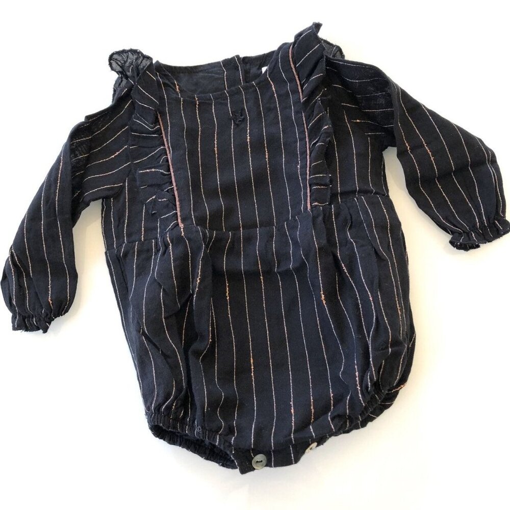 Tocoto Vintage Black Romper